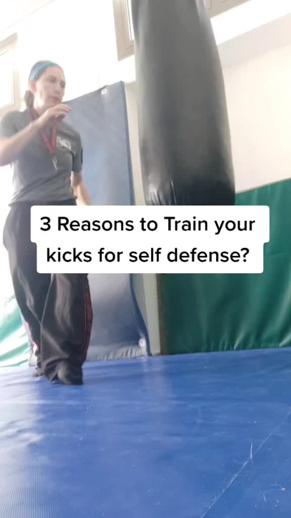 3 Reasons to Train Your Kicks for Self Defense